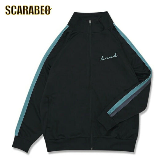 アーチ autograph logo jersey jacket【black】 T724-110 アーチ バスケ ショーツ バスケットボール バスパン 男子 ウエア 大人 子供 Ｔシャツ バスケウエア