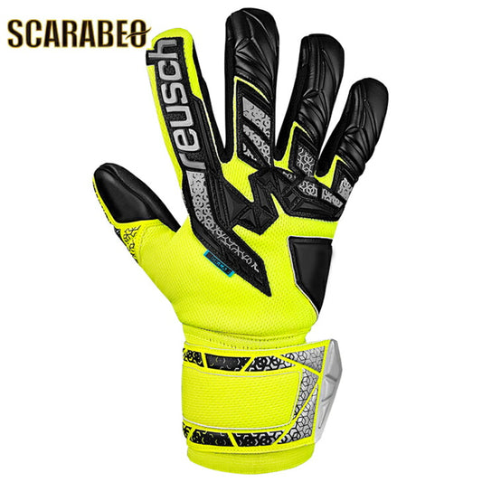 reusch ロイシュ アトラクトフリーゲル シルバー  5560235-2025 キーパグローブサッカー  キーパグローブ サッカー用  耐久性 プロ向け 初心者向け ジュニア向け ジュニア用 大人用 ホールド力 キーグロ
