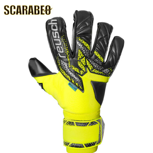 reusch ロイシュ アトラクト ゴールド X エボリューション 5570964-2025 キーパグローブサッカー  キーパグローブ サッカー用  耐久性 プロ向け 初心者向け ジュニア向け ジュニア用 大人用 ホールド力 キーグロ