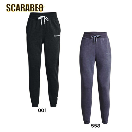 アンダーアーマー UAエッセンシャル スクリプト フリース パンツ  1374105 女性