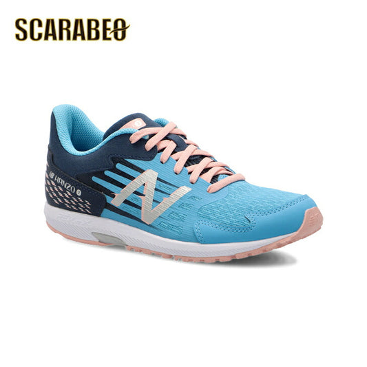 ニューバランス ジュニア スポーツ シューズ ハンゾーJ v6 レース ブラック ホワイト YPHANZK6M new balance
