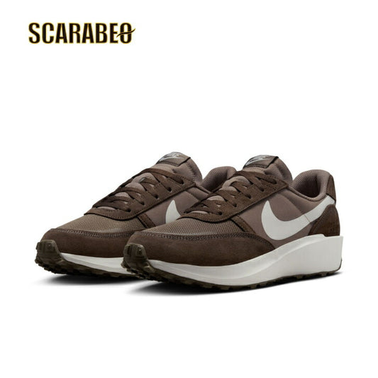 ナイキ ワッフル ナビ MINK BROWN/VAST GREY-IRONST  fj4195-201 メンズ レディース  軽量 クッション Nike 普段履き