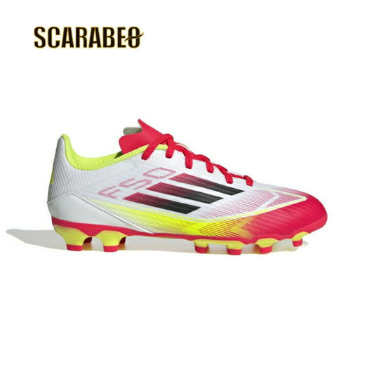 アディダス ジュニア F50 LEAGUE HG/AG フットウェアホワイト×コアブラック IE3752 サッカースパイク メンズ レディース 人気 軽量  プレデター コパ  X スパイク