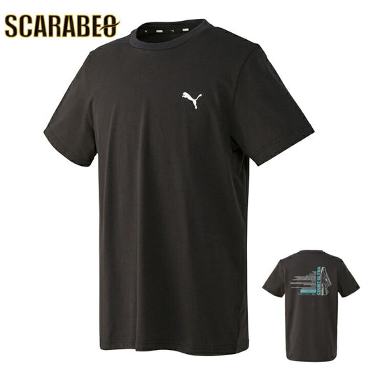 【在庫処分セール】プーマ Tシャツ 半袖 メンズ PTC バックプリント　Tシャツ  レディース メンズ  ブランド ファッション アウトドア  674903-01