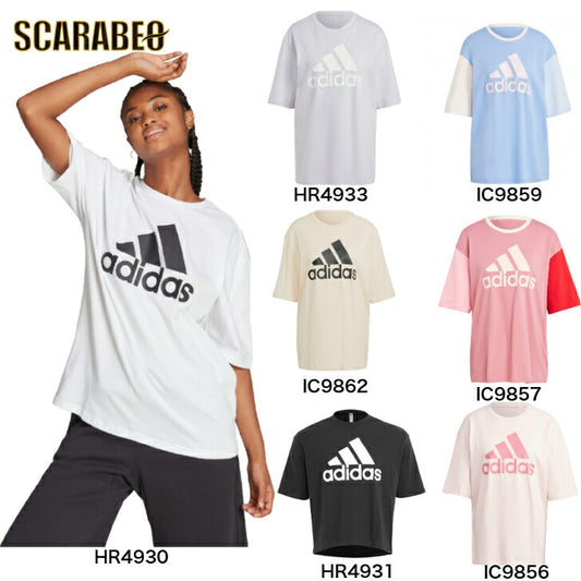 【在庫処分セール】アディダス ENL36 レディース エッセンシャル 半袖  Tシャツ  レディース メンズ  ブランド ファッション アウトドア ヨガ フィットネス ジム スポーツウエアenl36