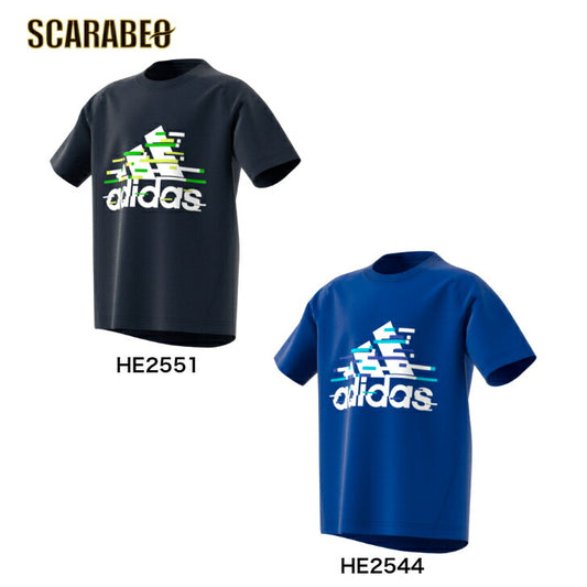 【在庫処分セール】アディダス Tシャツ 半袖 ジュニア  アディダスアパレル アディダスウェア スポーツウェア トレーニングウェア ge163