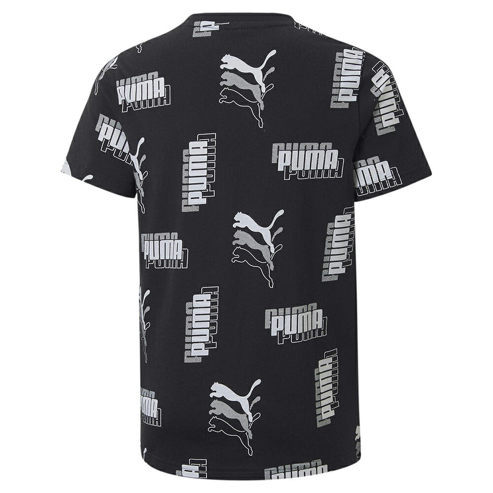 【在庫処分セール】プーマ PUMA Tシャツ 半袖 POWER AOP 849712 サッカー フットサル サッカーウェア 子供 ジュニア 半袖