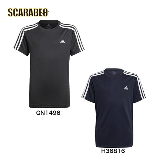 【在庫処分セール】アディダス adidas Tシャツ 半袖 ジュニア B D2M LOGO Tシャツ ブラック ネイビー アディダスアパレル アディダスウェア スポーツウェア トレーニングウェア 29341