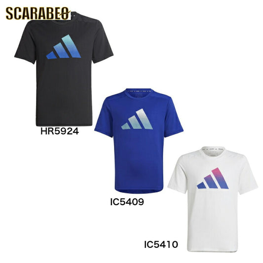 【在庫処分セール】アディダス  EBP00 半袖 Tシャツ キッズ トレイン アイコン エアロ 子供用 ジュニアサイズ アディダスアパレル アディダスウェア スポーツウェア トレーニングウェア ebp00