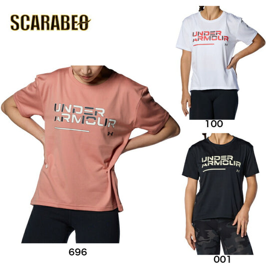 【在庫処分セール】アンダーアーマー レディース UAテック クロップ ショートスリーブ Tシャツ レディース メンズ  ブランド ファッション アウトドア 1384709