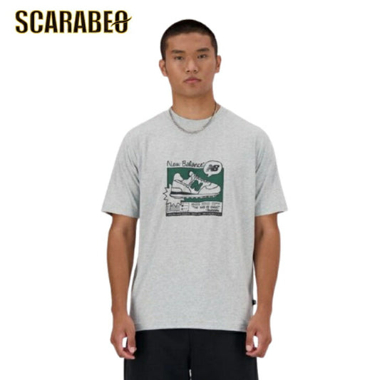 ニューバランス New Balance Ad リラックス ショートスリーブTシャツ MT41593 AG 半袖 Tシャツ メンズ 男性 運動 スポーツ カジュアル 快適 ファッション 屋内 屋外 贈り物 ギフト
