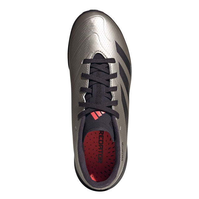 アディダス adidas ジュニア プレデター LEAGUE TF プラチナメタリック×オーロラブラック if6414 子供用 シューズ・靴 スパイク アディダス サッカースパイク メンズ レディース 人気 軽量  プレデター 試合用 トレーニングシューズ