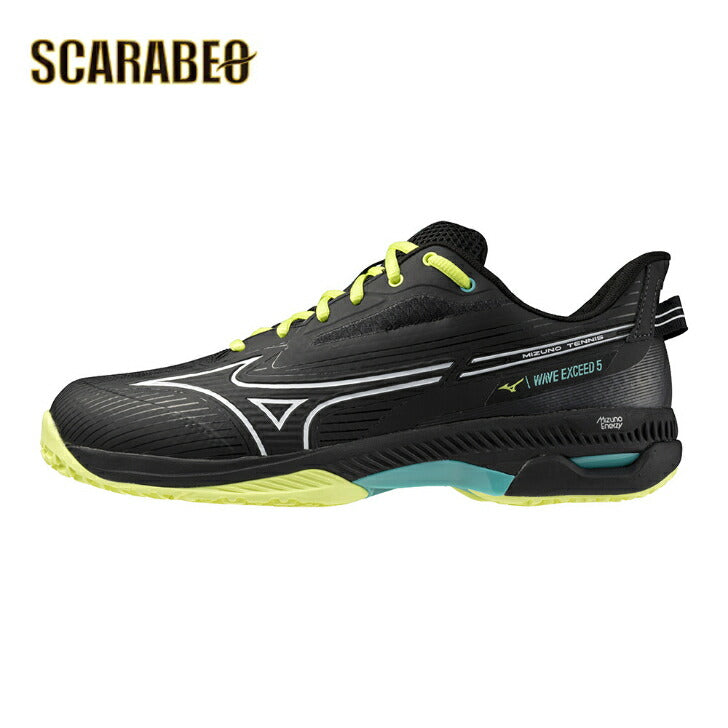 MIZUNO ミズノ ウエーブ エクシード 5 SW OC WAVE EXEED 5 SW OC 61GB2314 テニス テニスシューズ オムニ・クレーコート用 砂入り人工芝コート 部活 トレーニング 練習 軽量 スーパーワイド 4E相当 男女兼用 ユニセックス