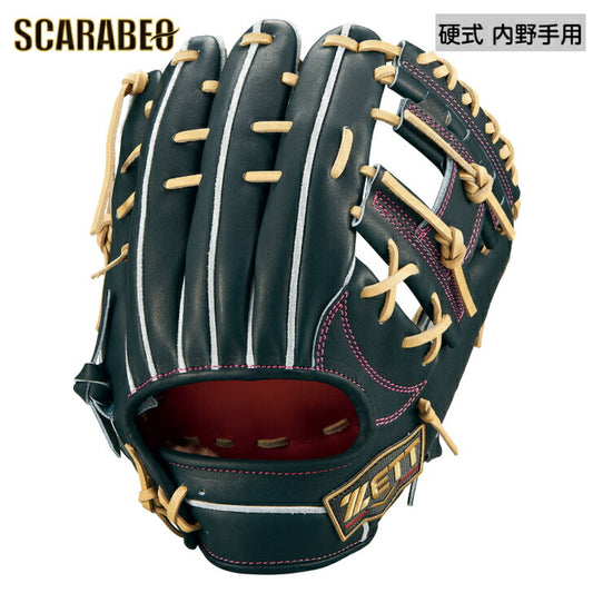 ゼット 硬式グラブ プロステイタスSE 二塁手・遊撃手用 硬式グラブ 硬式用グローブ  硬式野球 高校野球対応グラブ おすすめ bprog565s-1932n