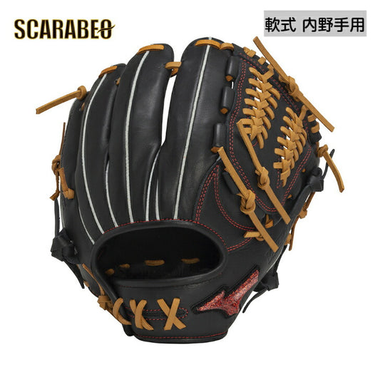 軟式用ウィルドライブ レッド AXI 内野手向け サイズ9 軟式グラブ 軟式用グローブ  軟式野球 中学軟式 一般 大人 草野球 おすすめ1ajgr14213-0949