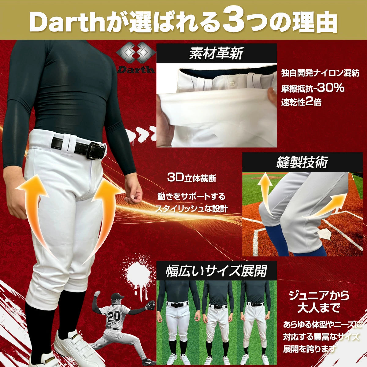 野球練習着 MIZUNO ミズノ ジュニア 野球 練習着セット GACHIユニフォーム