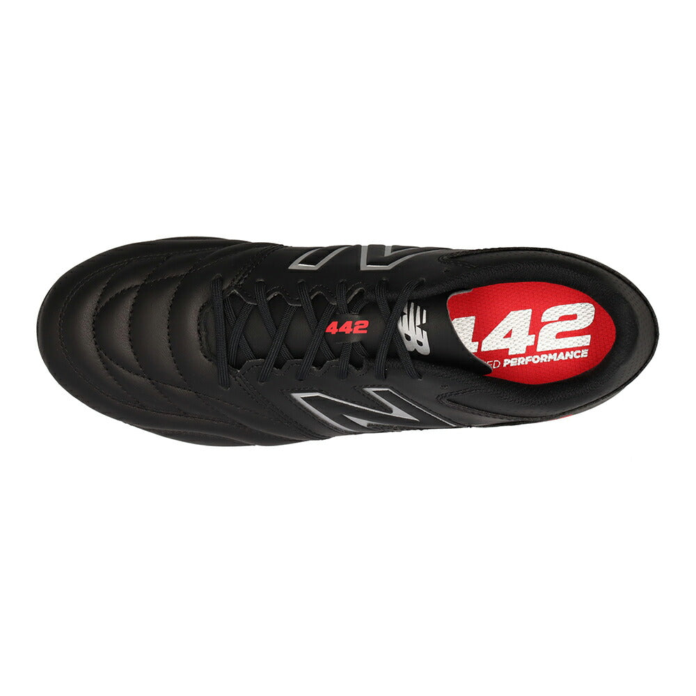 ニューバランス New Balance サッカー用 スパイク 442 v2 TEAM HG 2E ブラック ms42hbk22e サッカーシューズ サッカー スパイク シューズ 靴 くつ 中学校 高校 一般 大人
