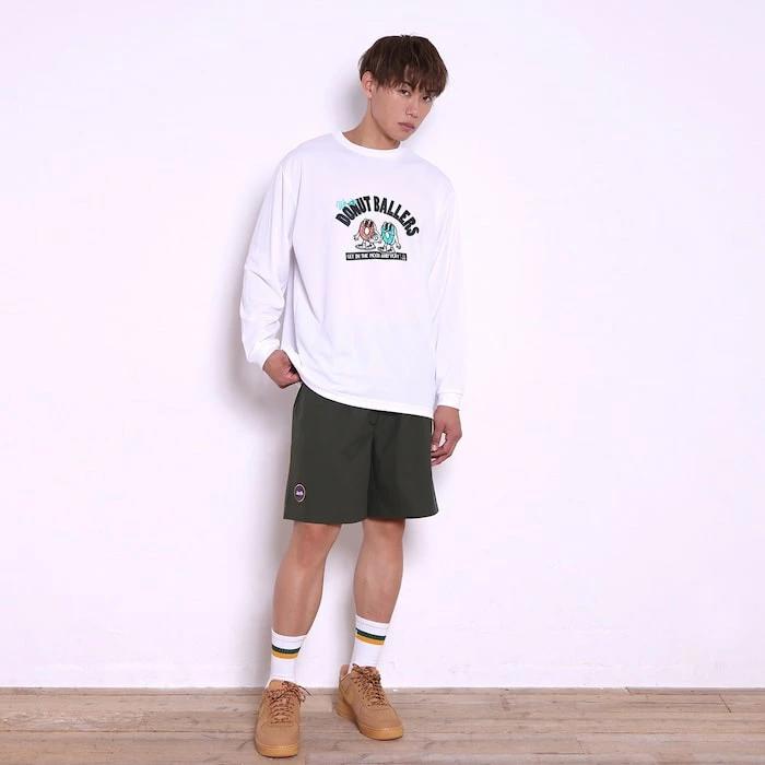 Arch solid color shorts【khaki】 アーチ バスケ ショーツ アーチ バスケ ショーツ バスケットボール バスパン 男子 ウエア 大人 子供 Ｔシャツ バスケウエア  b124-138