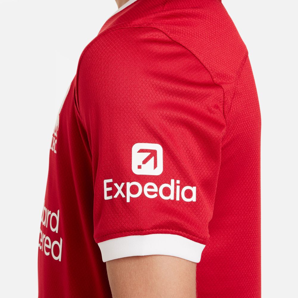 ナイキ ジュニア 23-24 リヴァプールFC HOME レプリカユニフォーム サッカーレプリカユニフォーム ユニフォームショップ 半袖  人気  代表ユニフォーム  大人 キッズ  dx2766