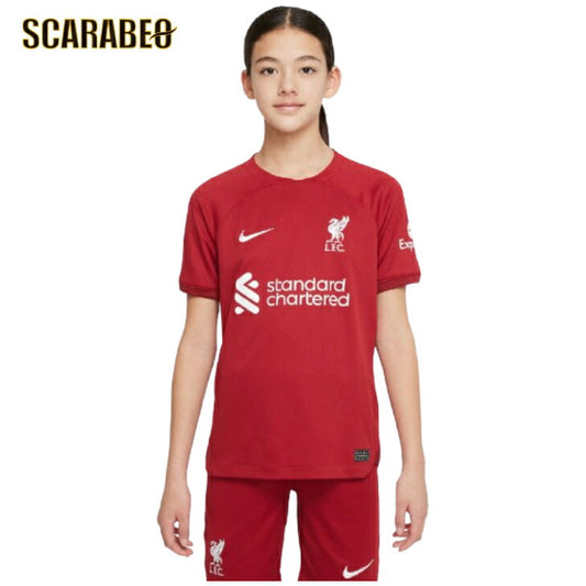 ナイキ サッカー フットサル ライセンスシャツ YTH LFC DF スタジアム S/S ジャージ HOME サッカーレプリカユニフォーム ユニフォームショップ 半袖  人気  代表ユニフォーム  大人 キッズ dj7862-609