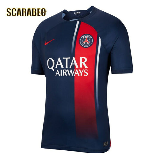 ナイキ パリ・サンジェルマン ライセンスシャツ DF PSG STAD JSY S/S トップ 23-24 HOME ホーム サッカーレプリカユニフォーム ユニフォームショップ 半袖  人気  代表ユニフォーム  大人 キッズ  dx2694