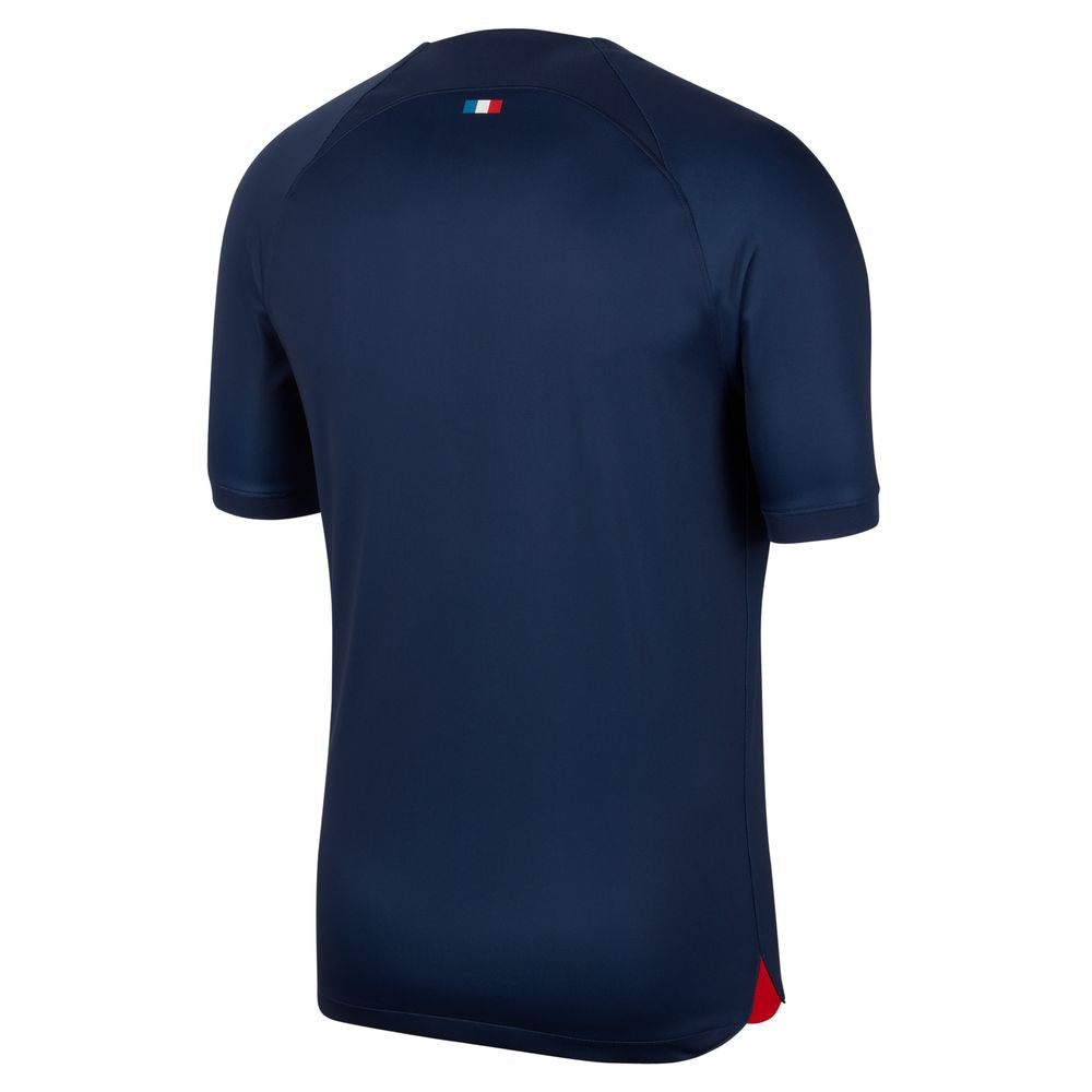 ナイキ パリ・サンジェルマン ライセンスシャツ DF PSG STAD JSY S/S トップ 23-24 HOME ホーム サッカーレプリカユニフォーム ユニフォームショップ 半袖  人気  代表ユニフォーム  大人 キッズ  dx2694