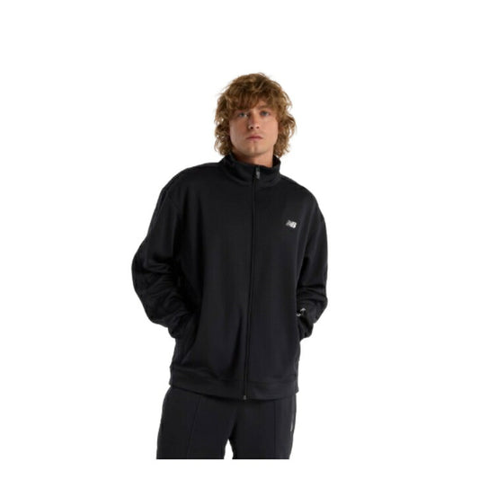 ニューバランス new balance Knit Track Jacket AMJ51503-bk ニットトラックジャケット フルジップ アウター 吸汗速乾 ドライ トレーニングジャケット ジャージー スポーツウェア 男性用 メンズウエア ベージュ系 服 ブランド アパレル