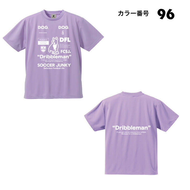 サッカージャンキー ドリブルマン2 半袖 ワークアウトTシャツ キッズサッカーウェア メンズ レディース 人気 sj23a67
