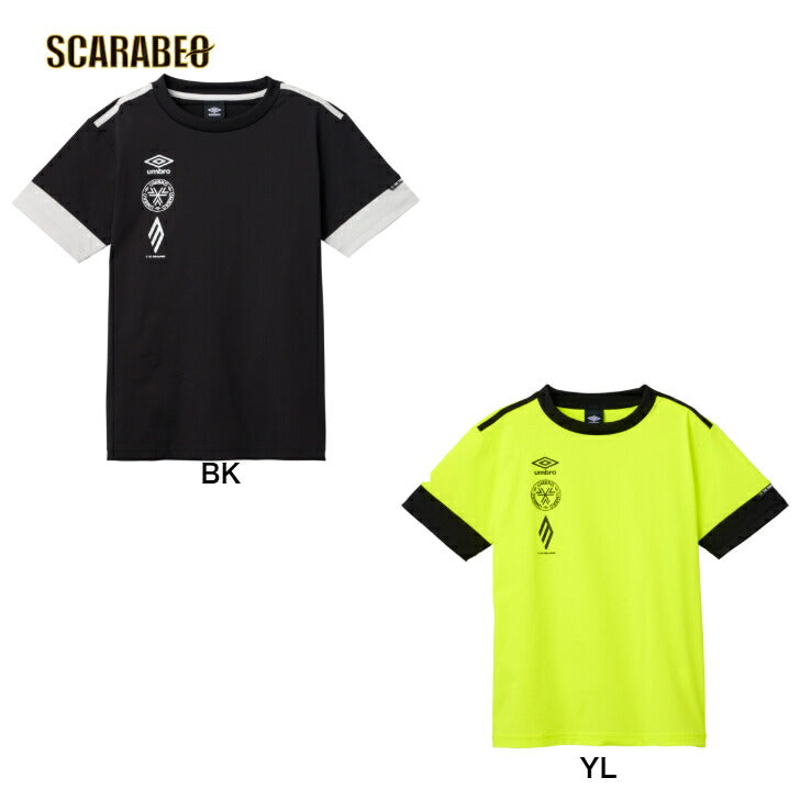 アンブロ ジュニア THE THIRD by UMBRO プラクティスシャツ 子ども 吸汗速乾 ストレッチ ブランド ファッション アウトドア  半袖 uf5shs51j