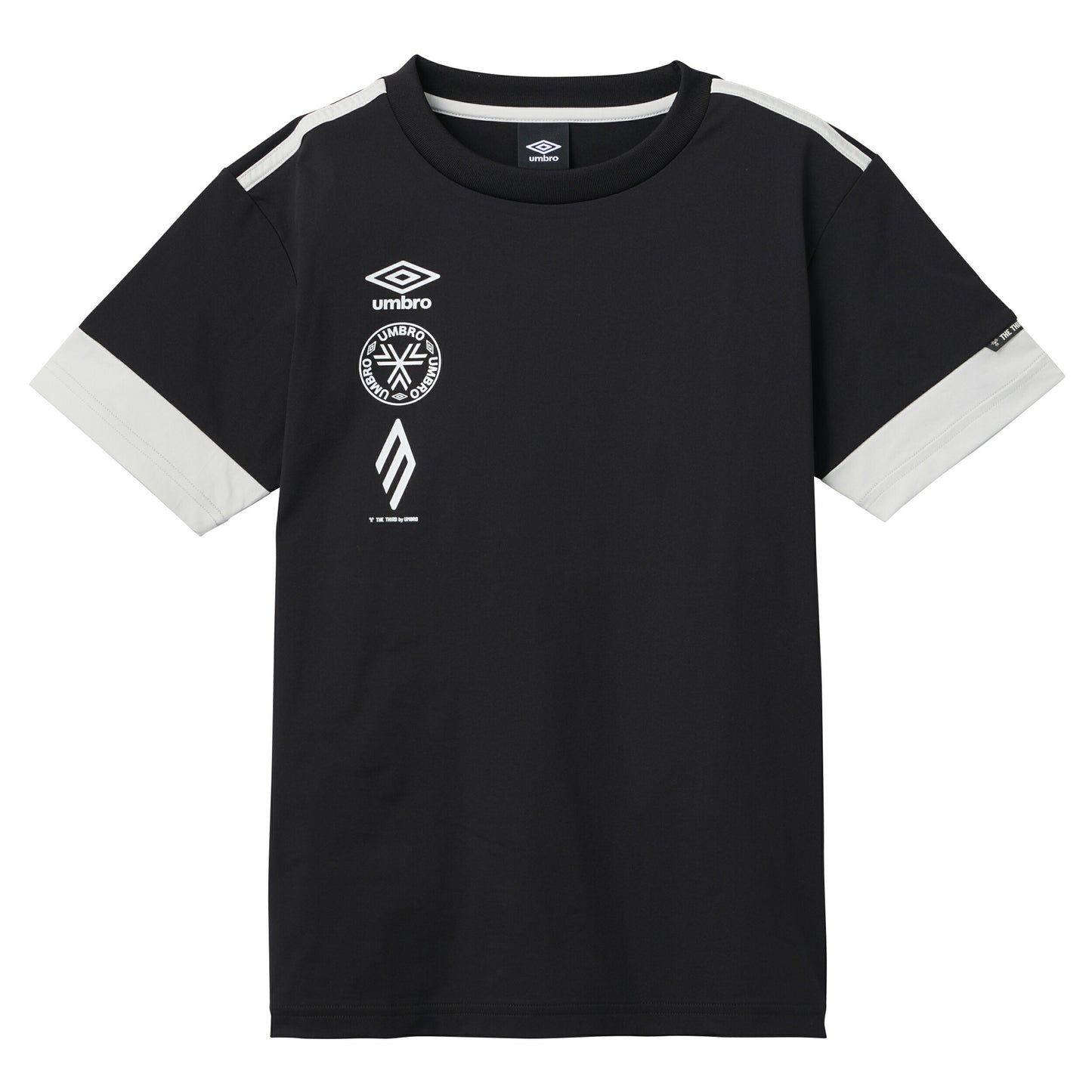 アンブロ ジュニア THE THIRD by UMBRO プラクティスシャツ 子ども 吸汗速乾 ストレッチ ブランド ファッション アウトドア  半袖 uf5shs51j
