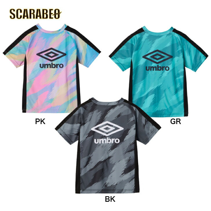 アンブロ ジュニア STARTER PACK はじめてプラクティスTシャツ 子ども 吸汗 ブランド ファッション アウトドア  半袖 uf5shs55j