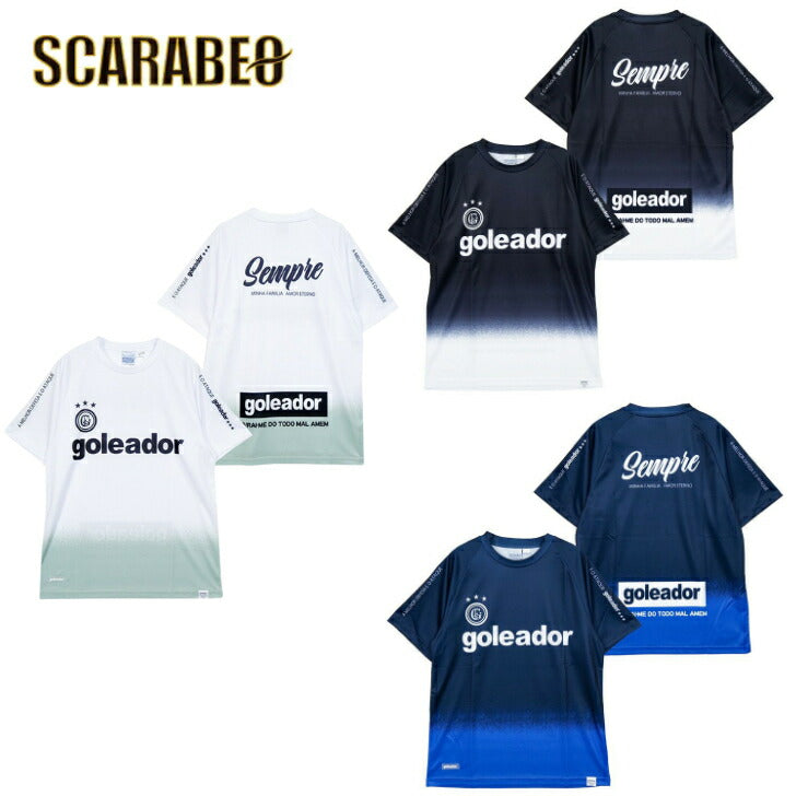 goleador ゴレアドール ジュニア novo oficial Melting Iceプラシャツ 25SS  キッズサッカーウェア メンズ レディース 人気 g-2625