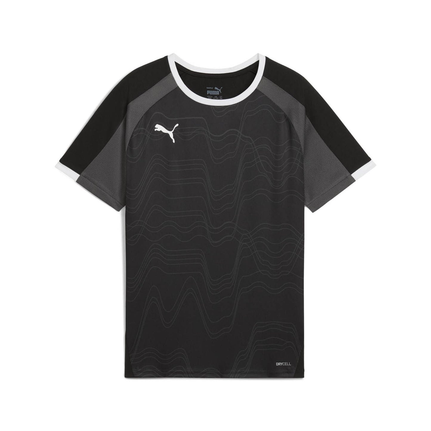 PUMA プーマ ジュニア INDIVIDUALLIGA グラフィック シャツ 660185 半袖 シャツ PUMA サッカーフットサル プラクティスシャツ プラシャツ Tシャツトップストレーニングウェア 吸水速乾 Jr キッズ 子供