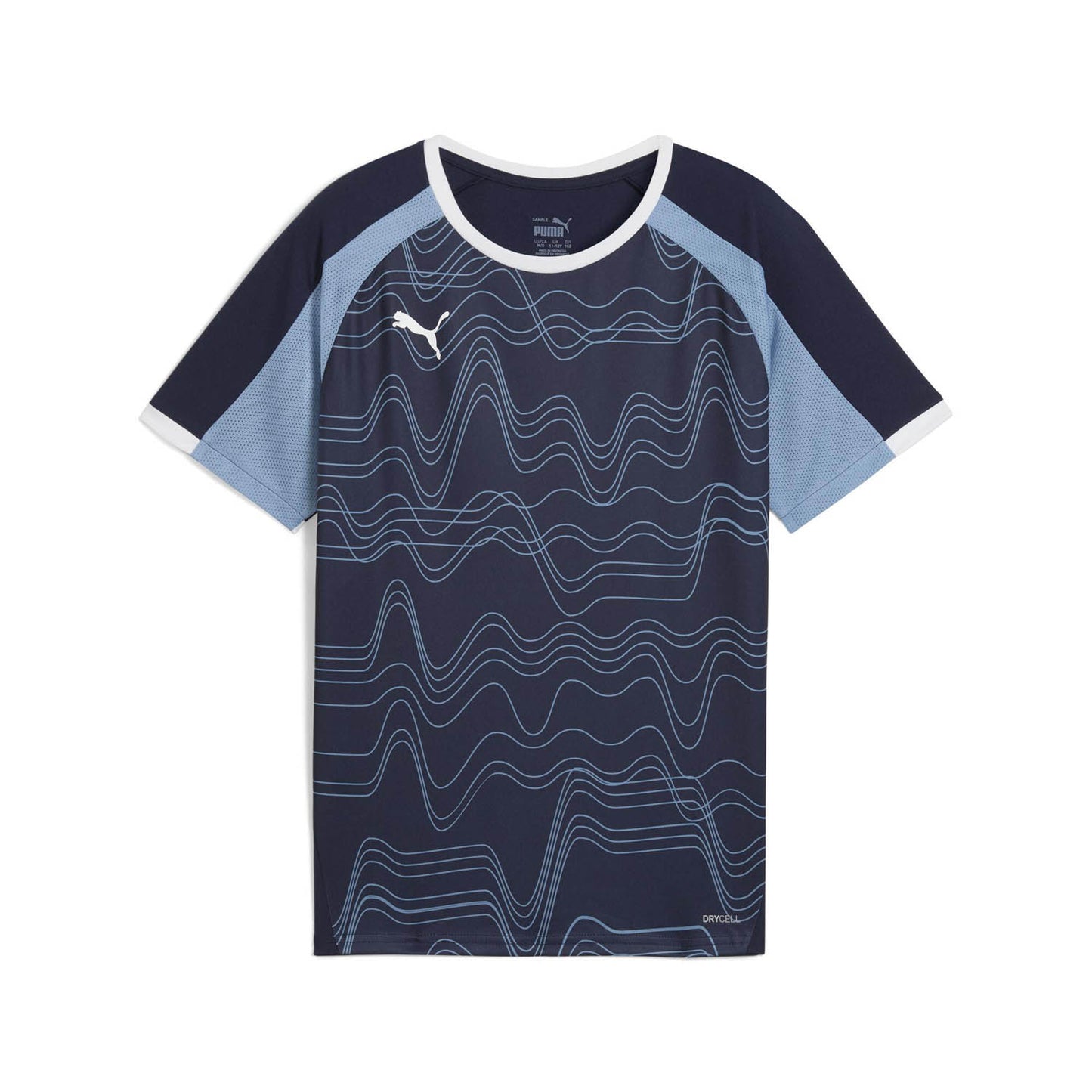 PUMA プーマ ジュニア INDIVIDUALLIGA グラフィック シャツ 660185 半袖 シャツ PUMA サッカーフットサル プラクティスシャツ プラシャツ Tシャツトップストレーニングウェア 吸水速乾 Jr キッズ 子供