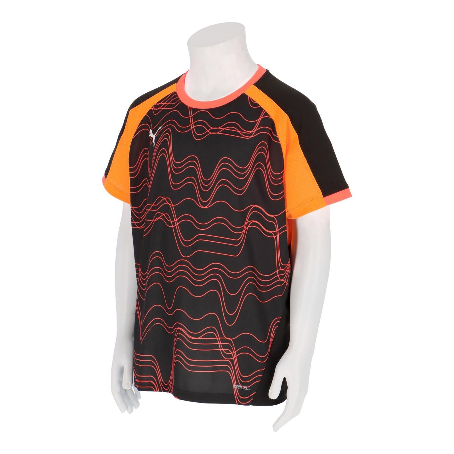 PUMA プーマ ジュニア INDIVIDUALLIGA グラフィック シャツ 660185 半袖 シャツ PUMA サッカーフットサル プラクティスシャツ プラシャツ Tシャツトップストレーニングウェア 吸水速乾 Jr キッズ 子供