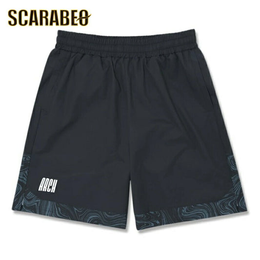Arch marble section shorts【black】 アーチ バスケ ショーツ アーチ バスケ ショーツ バスケットボール バスパン 男子 ウエア 大人 子供 Ｔシャツ バスケウエア  b125-103