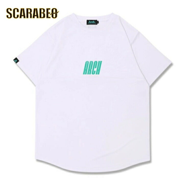Arch marble section tee [DRY]【white】 アーチ バスケ 半袖Tシャツ アーチ バスケ ショーツ バスケットボール バスパン 男子 ウエア 大人 子供 Ｔシャツ バスケウエア t125-101