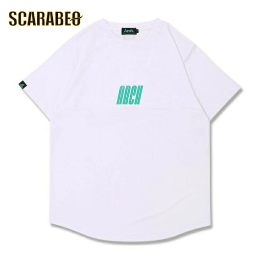 Arch marble section tee [DRY]【white】 アーチ バスケ 半袖Tシャツ アーチ バスケ ショーツ バスケットボール バスパン 男子 ウエア 大人 子供 Ｔシャツ バスケウエア t125-101
