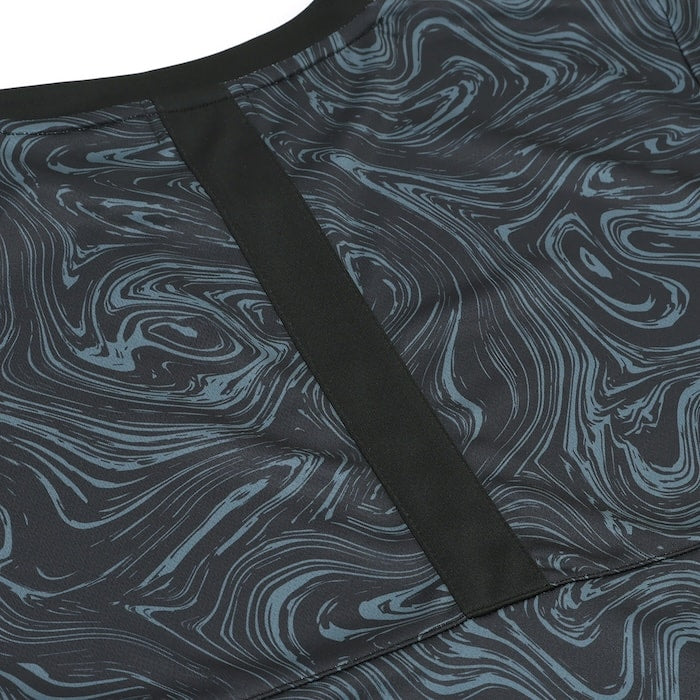 Arch marble section tee [DRY]【black/slate】 アーチ バスケ 半袖Tシャツ 男子 ウエア 大人 子供 Ｔシャツ バスケウエア t125-103