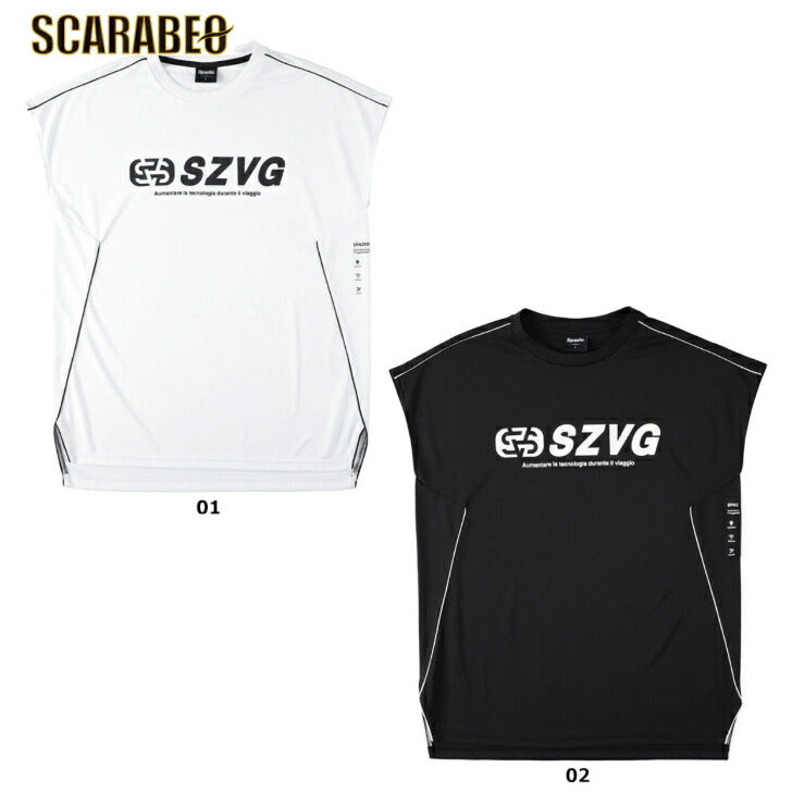 スパッツィオ Spazio VG パイピングカットノースリーブ  メンズ  ブランド ファッション アウトドア vg0070