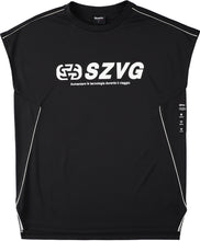 画像をギャラリービューアに読み込む, スパッツィオ Spazio VG パイピングカットノースリーブ  メンズ  ブランド ファッション アウトドア vg0070
