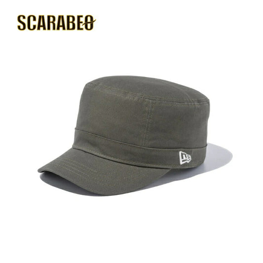 ニューエラ NEW ERA WM-01 ベーシック ダックコットン モス × クローム  13561911 帽子 キャップ ダックキャンバス ユニセックス 定番アイテム カラーモスグリーン