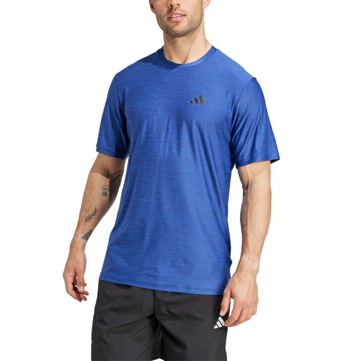 アディダス メンズ 半袖 Tシャツ トレインエッセンシャル