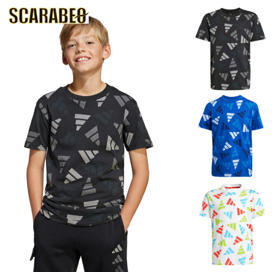 アディダス Tシャツ 半袖 ジュニア シーズナル エッセンシャルズ ロゴ アディダスアパレル アディダスウェア スポーツウェア トレーニングウェア アディダス  ブランド ファッション アウトドア 25ssアディダススポーツウエア kqg76