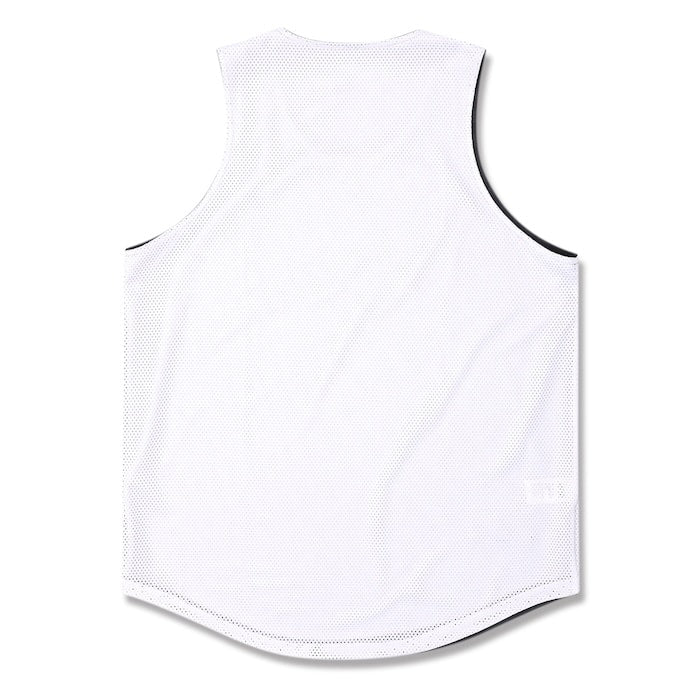 Arch checkered rev. tank [DRY]【black/white】 アーチ バスケ リバーシブルタンクトップ アーチ バスケ  バスケットボール バスパン 男子 ウエア 大人 子供 Ｔシャツ バスケウエア t225-104
