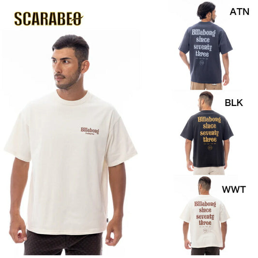 BILLABONG メンズ BAJA Tシャツ 【WIDE FIT】【2025年春夏モデル】 夏コーデ 夏服 人気 アウトドア ウェア 夏 ジム ウェア メンズ / レディース / キッズ UVカット 25ssビラボン bf011213