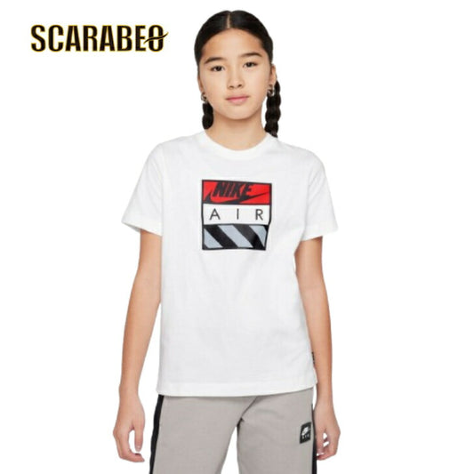【在庫処分セール】ナイキ エア ジュニア Tシャツ ナイキアパレル ジムウエア スポーツウェア トレーニングウェア ナイキ Tシャツ  レディース メンズ  ブランド ファッション アウトドア 25ssナイキアパレル hq4419-10{