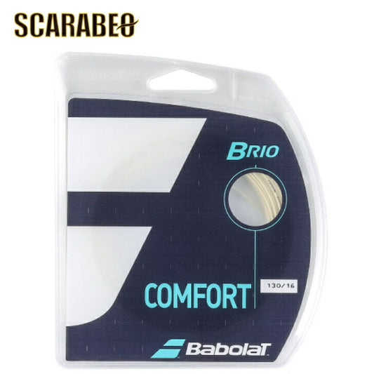 バボラ Babolat ブリオ Brio 241118 128 ナチュラル 硬式テニスストリング