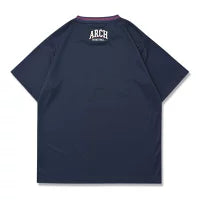 Arch team BB tee [DRY]【navy】 アーチ バスケ 半袖Tシャツ アーチ バスケ バスケットボール バスパン 男子 ウエア 大人 子供 Ｔシャツ バスケウエア t125-115
