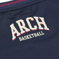 Arch team BB tee [DRY]【navy】 アーチ バスケ 半袖Tシャツ アーチ バスケ バスケットボール バスパン 男子 ウエア 大人 子供 Ｔシャツ バスケウエア t125-115